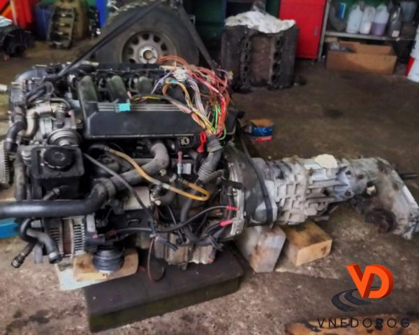 Двигатель М57 перед установкой на автомобиль